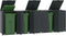 vidaXL - Containerberging - 5 - containers - 345x79x117 - cm - staal - antraciet