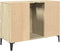 vidaXL - Wastafelkast - 80x33x60 - cm - bewerkt - hout - sonoma - eikenkleurig