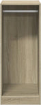 vidaXL - Kledingkast - 48x41x102 - cm - bewerkt - hout - sonoma - eikenkleurig