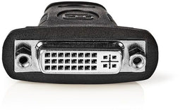 Nedis CVGB34910BK - HDMI naar DVI-D Adapter - Aluminium Zwart
