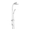 SCHÜTTE MADAGASKAR - Douchesysteem - Regendouche 121 cm - Wit & Chroom