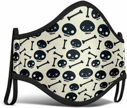 Hygiënisch masker My Other Me Skulls Volwassen
