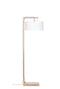 GOOD&MOJO Vloerlamp Himalaya - Bamboe/Zwart - Ø47cm - Scandinavisch,Bohemian - Staande lampen voor Woonkamer - Slaapkamer