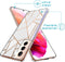 imoshion Hoesje Geschikt voor Samsung Galaxy S21 FE Hoesje Siliconen - imoshion Design hoesje - Wit / Meerkleurig / Goud / White Graphic