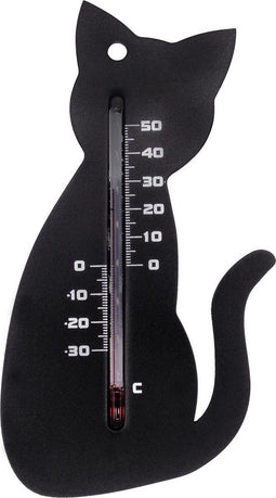 Furniture Limited - Wandthermometer kat zwart