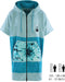 Poncho Wave Hawaii Zip Poncho Cotton Flyh M WH4042 Multikleur 95 x 75 cm