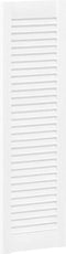 vidaXL - Kastdeur - louvre - design - 99x29,5 - cm - wit