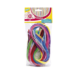 Totum Filofun creatief Knutseldraden 50 Stuks - scoobidoo universele hobbydraden - creatief speelgoed knutselen