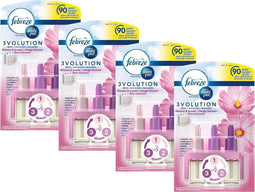 Febreze 3Volution - Navulling - Vleugje Bloesem - 4 x 20 ml (4 stuks)