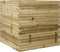 vidaXL - Plantenbak - 70x70x68,5 - cm - geïmpregneerd - grenenhout