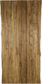HSM Collection - Rechthoekig tafelblad - 220x100x4 - Naturel - Teak