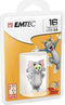 Emtec HB102 - USB 2.0 Flash Drive - 16GB - Grijs