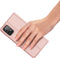 Dux Ducis - Pro Serie Slim wallet hoes -Geschikt voor Samsung Galaxy A52 / A52s - Rose Goud