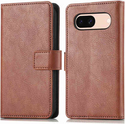 imoshion Google Pixel 8a - Luxe Bookcase - 3 pasjes - Bruin