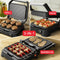Tefal SuperGrill GC510D - Contactgrill 3-in-1 - Barbecue en ovenstand - RVS zwart