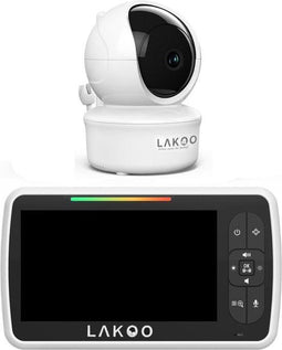 LAKOO PRO 5 - Babyfoon - Camera 1080p Full HD - 5 inch monitor