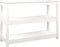vidaXL - Wandtafel - 110x40x74 - cm - massief - grenenhout - wit