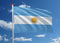 Vlag Argentinië - 50 vlaggen - Argentinië - 90/150cm - Vlag - Met poolgeleider