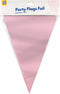Vlaggenlijn Folie Babyroze - 10 meter