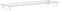 vidaXL - Monitorstandaard - 100x35x8 - cm - gehard - glas - en - metaal - wit