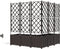 vidaXL - Tuinplanters - met - Wateririgatiesysteem - 5 - st - Bruin