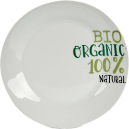 Arte Regal Dessertbord Bio Organic 19 Cm Porselein Wit