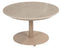 Boaz lounge tuintafel 80xH30 cm ceramic middenpoot latte 4 Seasons Outdoor