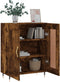 vidaXL - Dressoir - 69,5x34x90 - cm - bewerkt - hout - gerookt - eikenkleurig