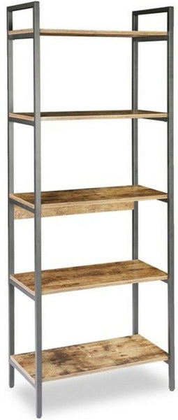 Planken Versa VS-21300034 5 Planken Metaal Staal PVC Hout MDF (60 x 165 x 32 cm)