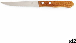 Vleesmes Amefa Steak Madera Staal Metaal 12 Stuks 20,5 cm (Pack 12x)