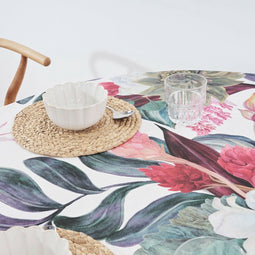 Vlekbestendig tafelkleed Belum 0318-105 Multicolour Ø 140 cm Blommor