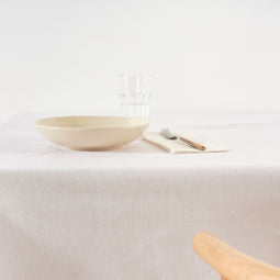 Vlekbestendig tafelkleed Belum Liso Wit 100 x 300 cm