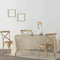 Vlekbestendig tafelkleed Muaré 0120-25 140 x 140 cm