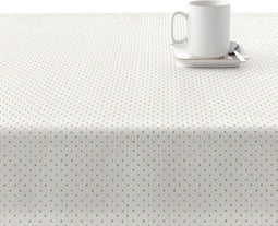 Vlekbestendig tafelkleed van hars Belum Dots Gold 200 x 140 cm