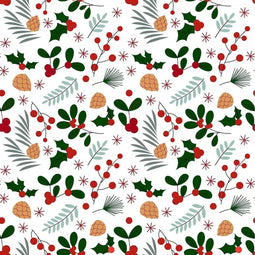 Vlekbestendig tafelkleed van hars Belum Merry Christmas 140 x 140 cm