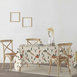 Vlekbestendig tafelkleed van hars Belum Merry Christmas 200 x 140 cm