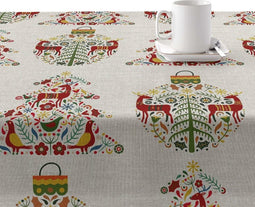Vlekbestendig tafelkleed van hars Belum Merry Christmas 200 x 140 cm