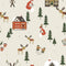 Vlekbestendig tafelkleed van hars Belum Merry Christmas 200 x 140 cm
