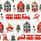 Vlekbestendig tafelkleed van hars Belum Merry Christmas 300 x 140 cm