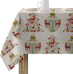 Vlekbestendig tafelkleed van hars Belum Merry Christmas 300 x 140 cm