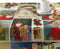 Vlekbestendig tafelkleed van hars Belum Vintage Christmas 200 x 140 cm