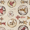 Vlekbestendig tafelkleed van hars Belum Wooden Christmas 200 x 140 cm