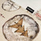 Vlekbestendig tafelkleed van hars Belum Wooden Christmas 200 x 140 cm