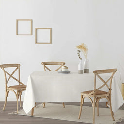 Vlekbestendig tafelkleed van hars Muaré Dots Gold 250 x 140 cm