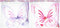 Vleugels, toverstaf en tiara rose/paars