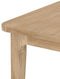 DTP Home Dining table Forte rectangular,76x200x90 cm, teakwood natural