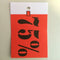 Klika - Hangetiket 35x70 mm -75% gesneden 250st - 20 stuks