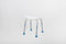 Atlantis Contour douchekruk - Aluminium - Hoogte instelbaar - Wit