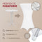 Detex Tafelhoes Cocktailtafel Elastisch - 5 Stuks - Wit