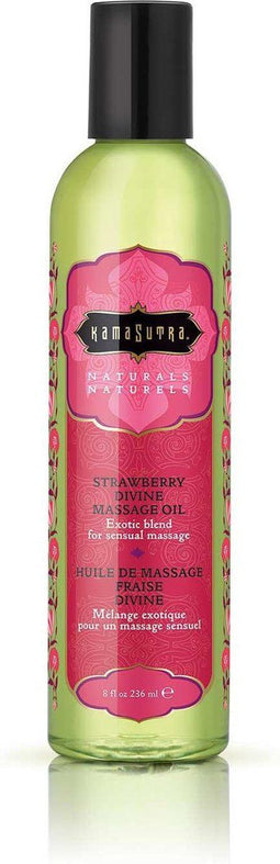 Kamasutra Naturals Massage Olie Aardbei